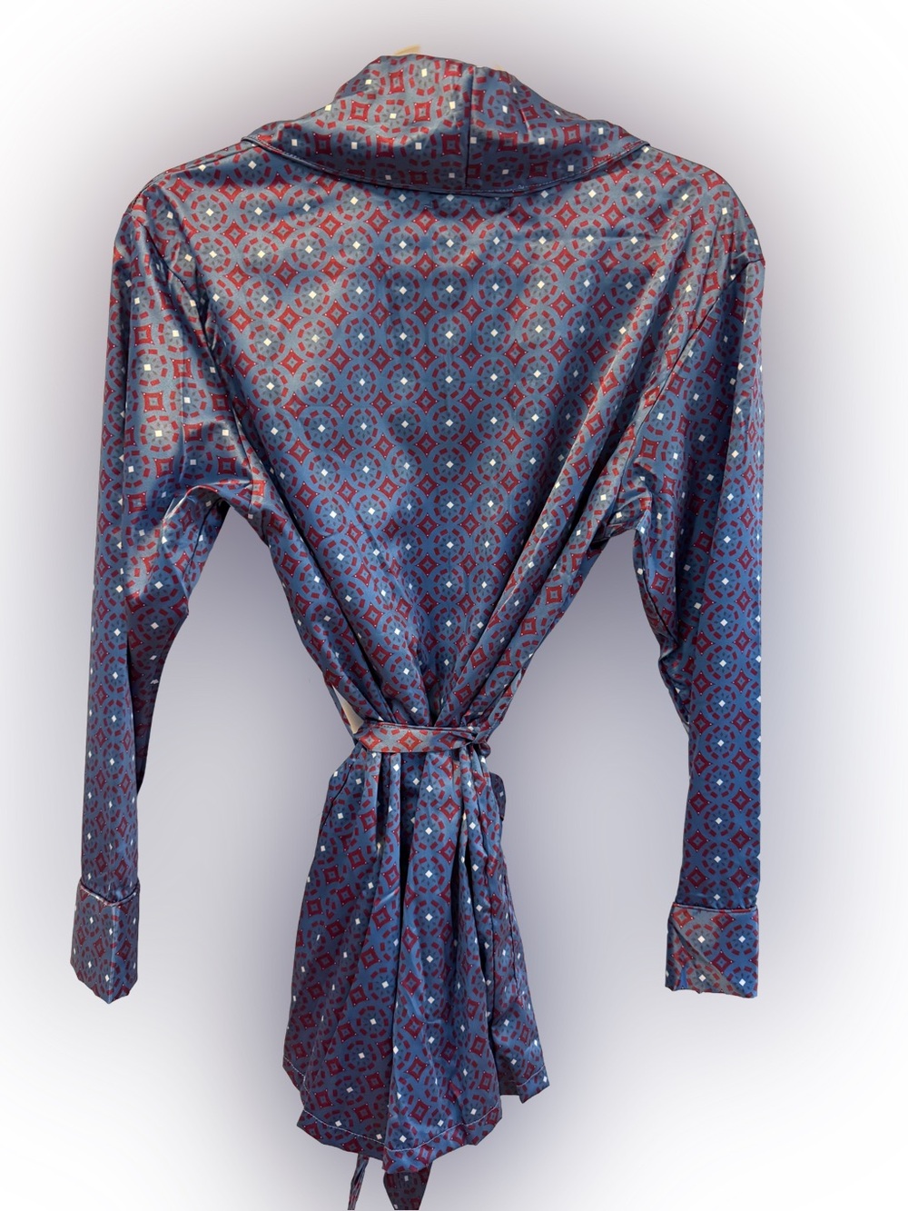NWT Sam Edelman Satin Lounge Robe, Size S - Picture 3 of 8